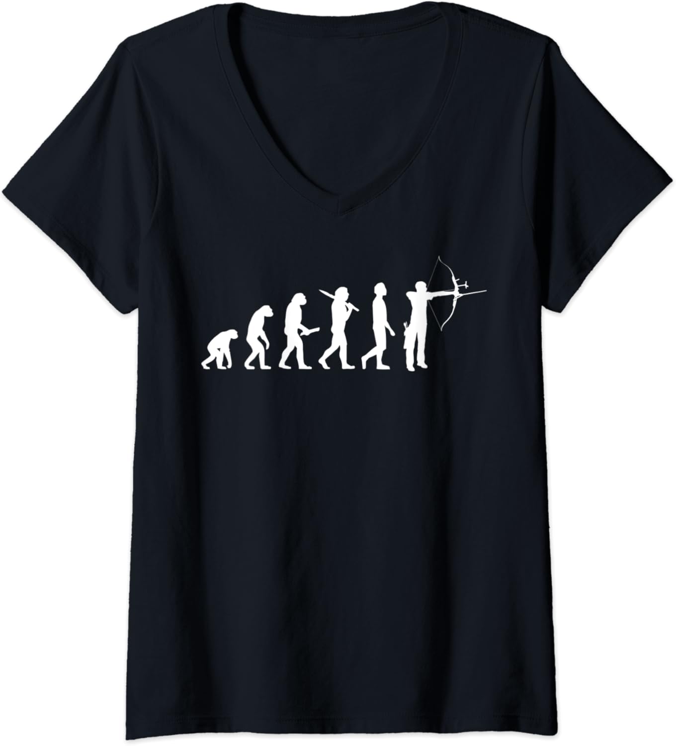 Femme Tir À L'Arc Évolution Cadeau Pour Archers TShirt avec Col en V Amazon.fr Mode Femme Tir À L'Arc Évolution Cadeau Pour Archers TShirt avec Col en V Amazon.fr Mode